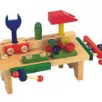 bancada de ferramentas para brinquedoteca